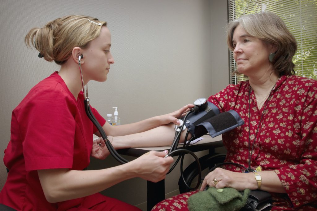 woman's health check